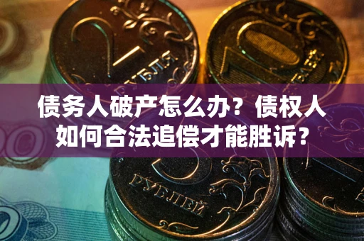 济南债务人破产怎么办？债权人如何合法追偿才能胜诉？