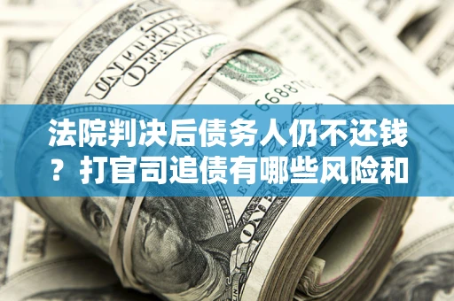 济南法院判决后债务人仍不还钱？打官司追债有哪些风险和技巧？