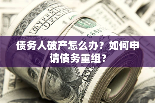 济南债务人破产怎么办？如何申请债务重组？