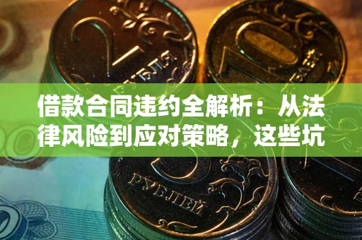 济南借款合同违约全解析：从法律风险到应对策略，这些坑别再踩！