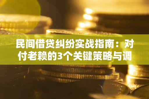 济南民间借贷纠纷实战指南：对付老赖的3个关键策略与调解盲区解析